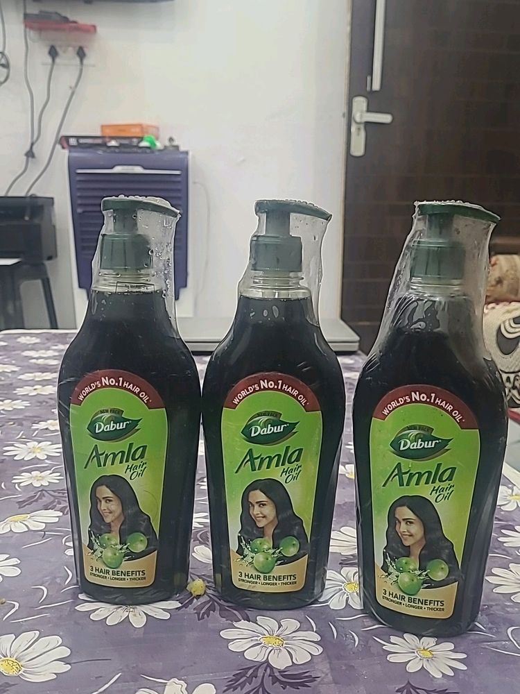Amla Hair Oil Sealed Pack Of 3 Bottle