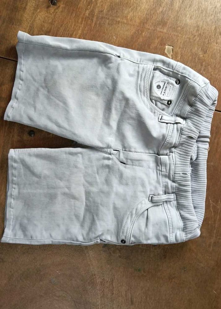 Boys Grey Shorts