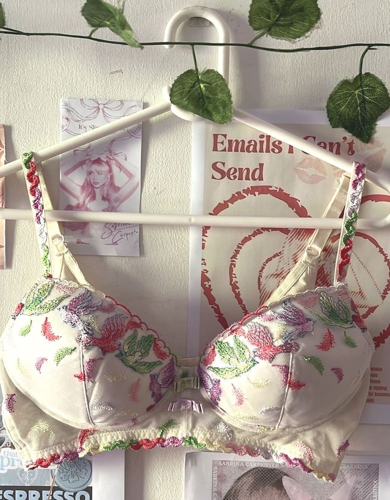 vintage Floral bra