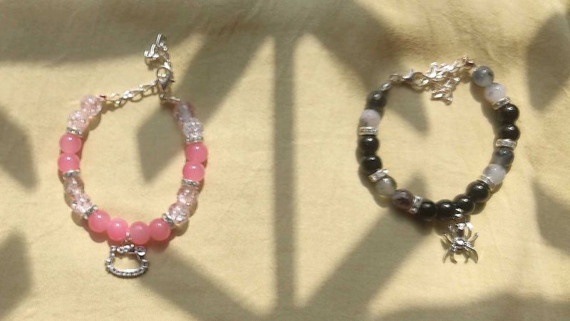 Hello Kitty And SpiderMan Bracelets