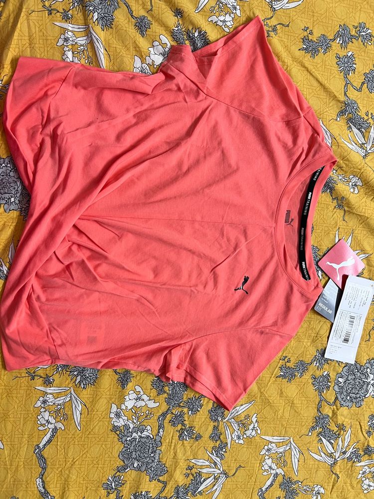 Puma Running T-Shirt - Coral