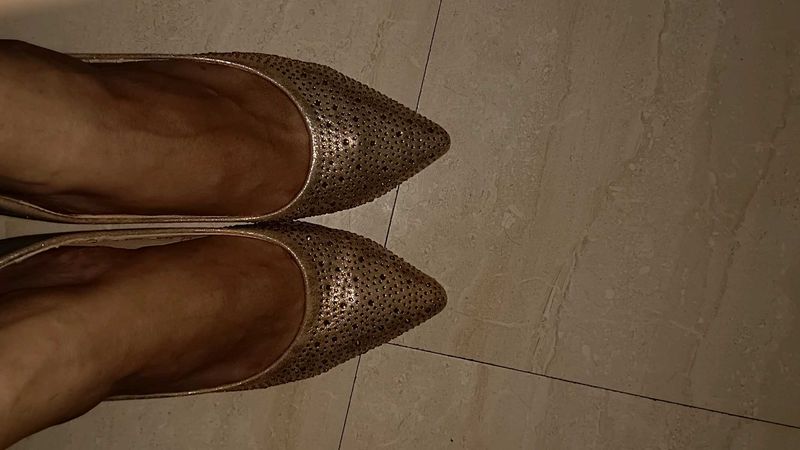 Gold Heels