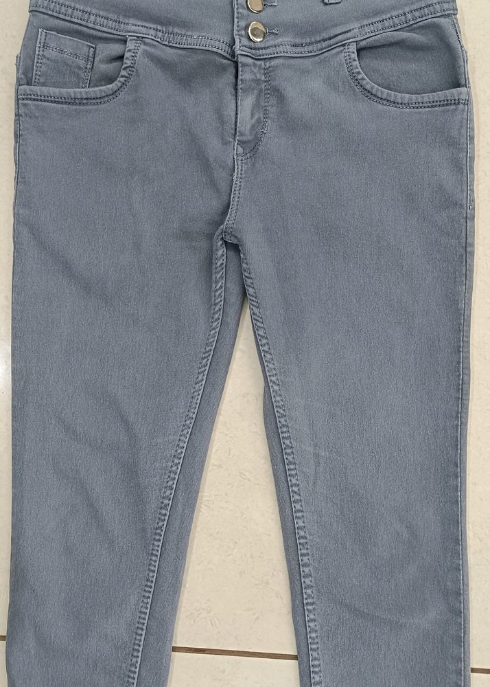 High Rise Skinny Fit Stratchable Jeans