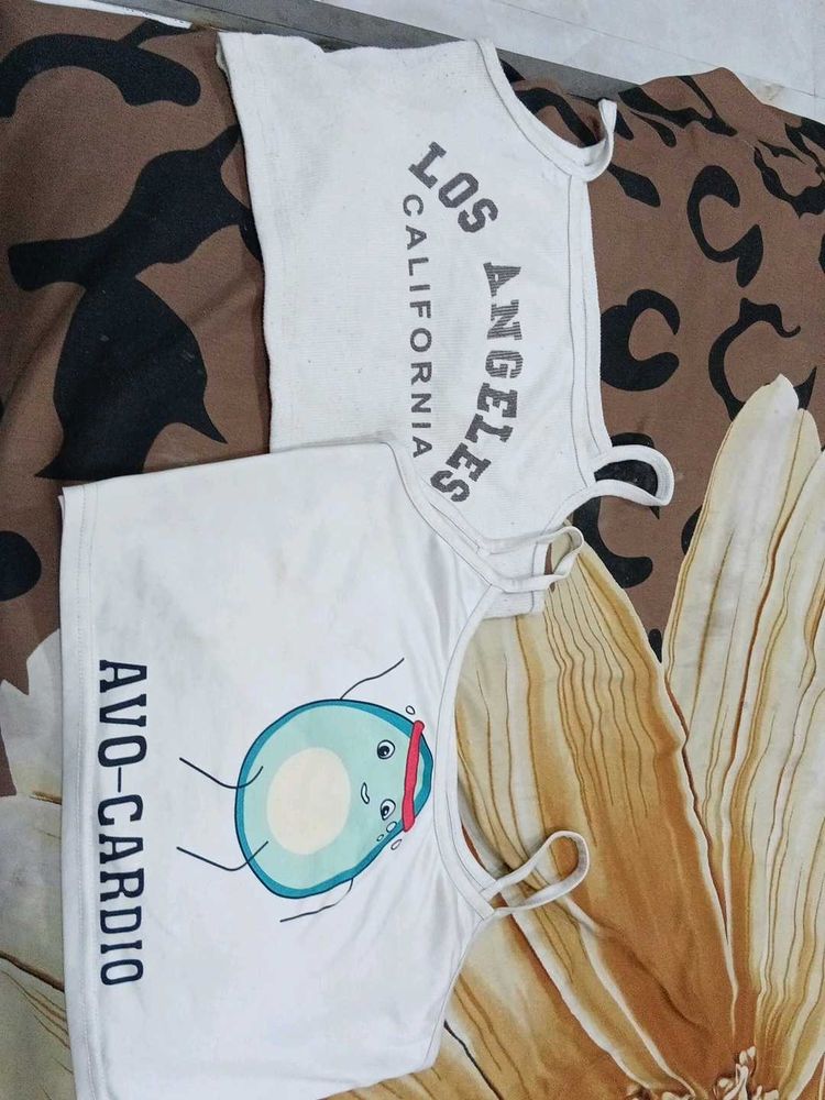 Cute Graphic Tank Top set