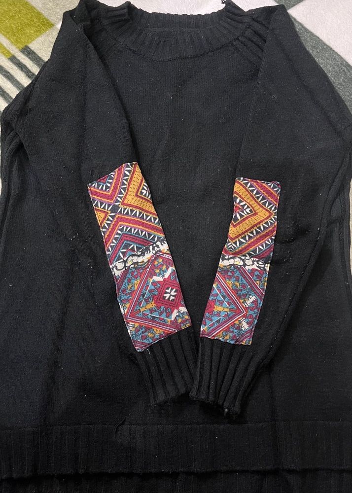 Stylish Black Sweater