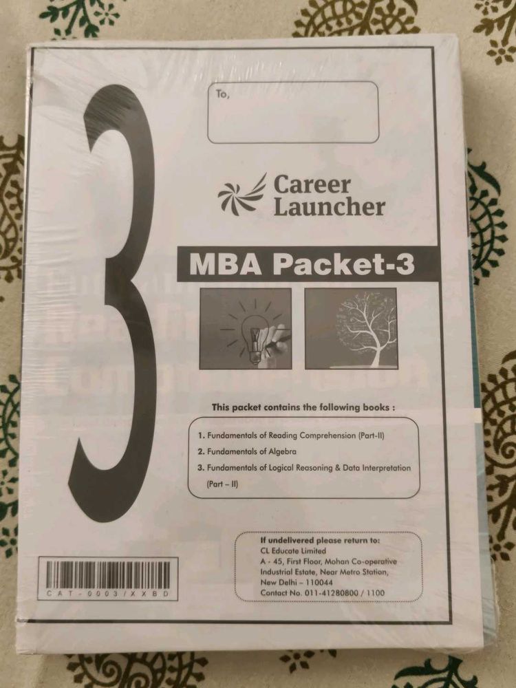 Career Launcher MBA Packet-3