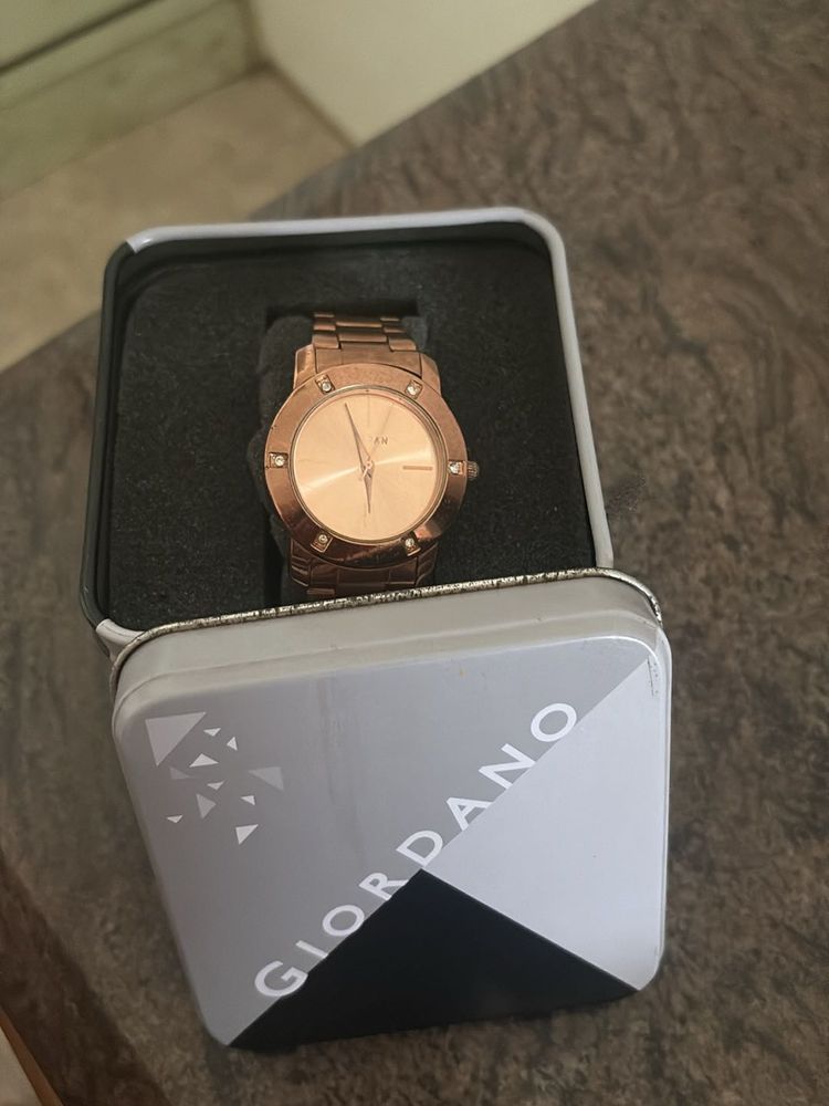 Giordano Rose Gold Women’s Watch