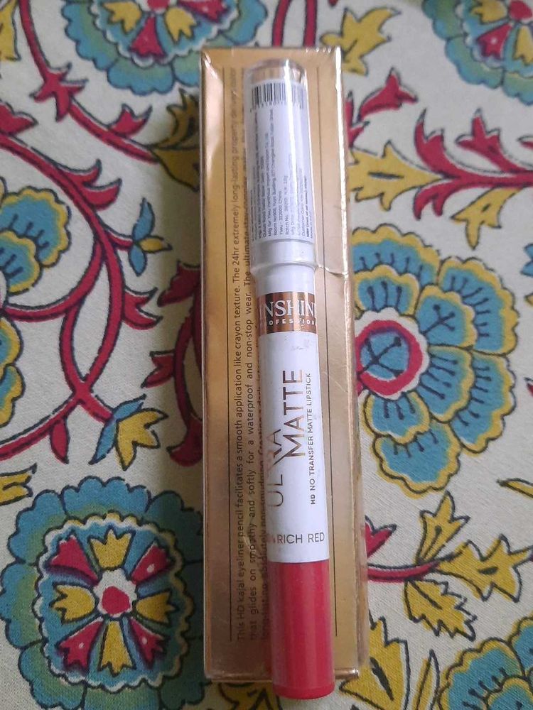 Shinshia Rich Red Matte Lipstick