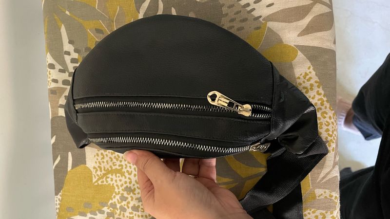 Black Waist Bag