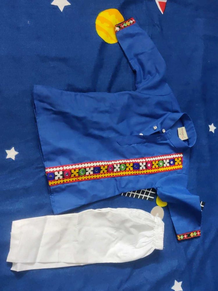 Cute Blue Kurta Set