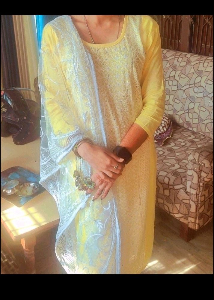 Haldi Women Kurti Ethnic Wear