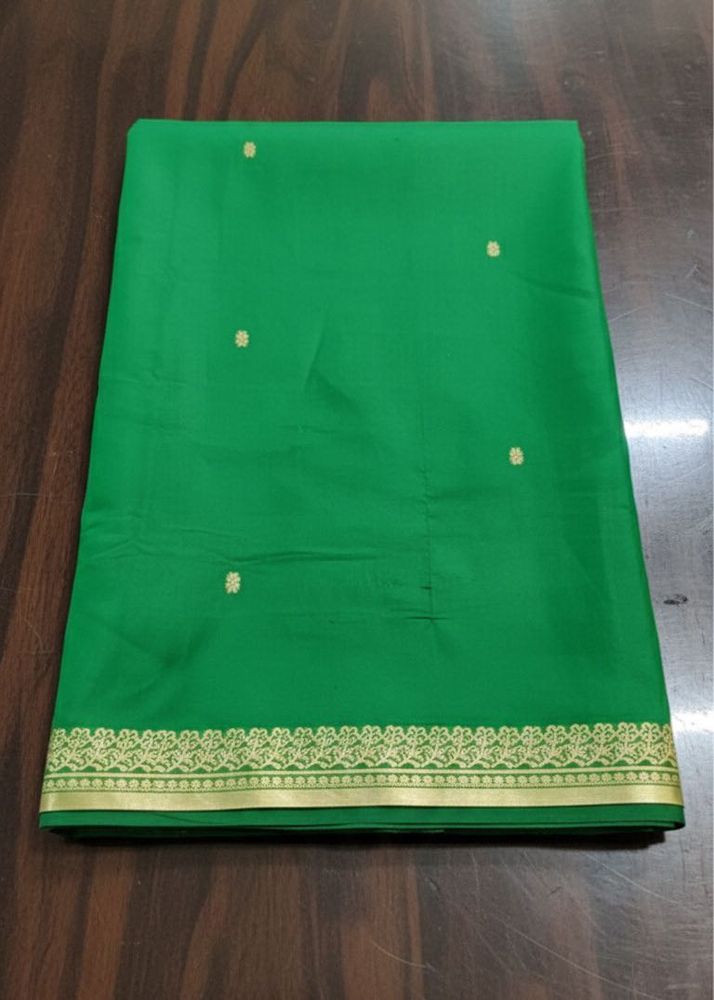 Green Ethnic Saree