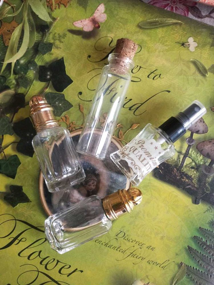 Refillable Glass Empty Bottles