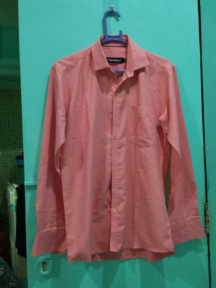 Triangle Dress Shirt - Pink