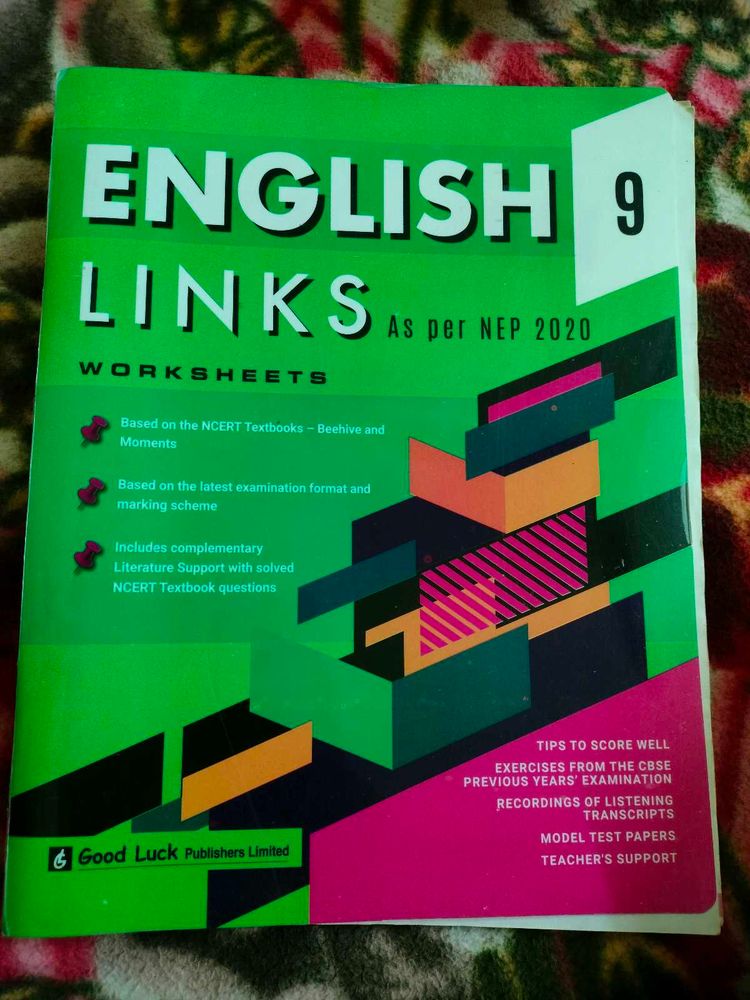English Link Class 9 Book