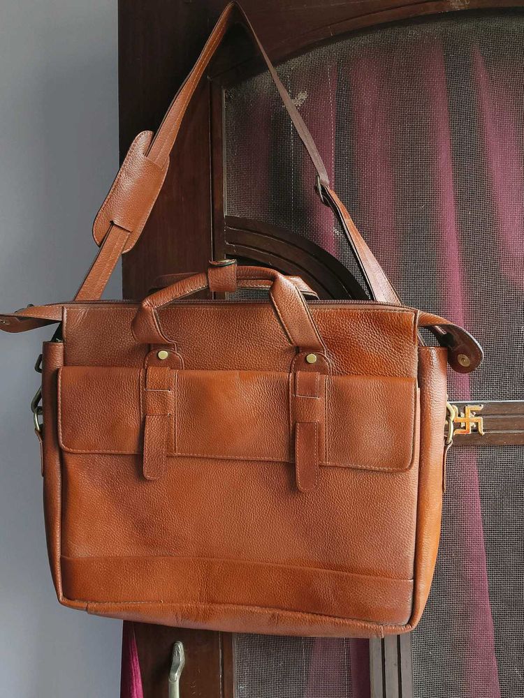 Vintage Leather Briefcase