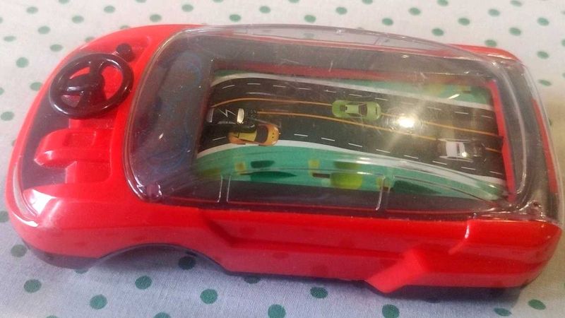 Vintage Red Car Game