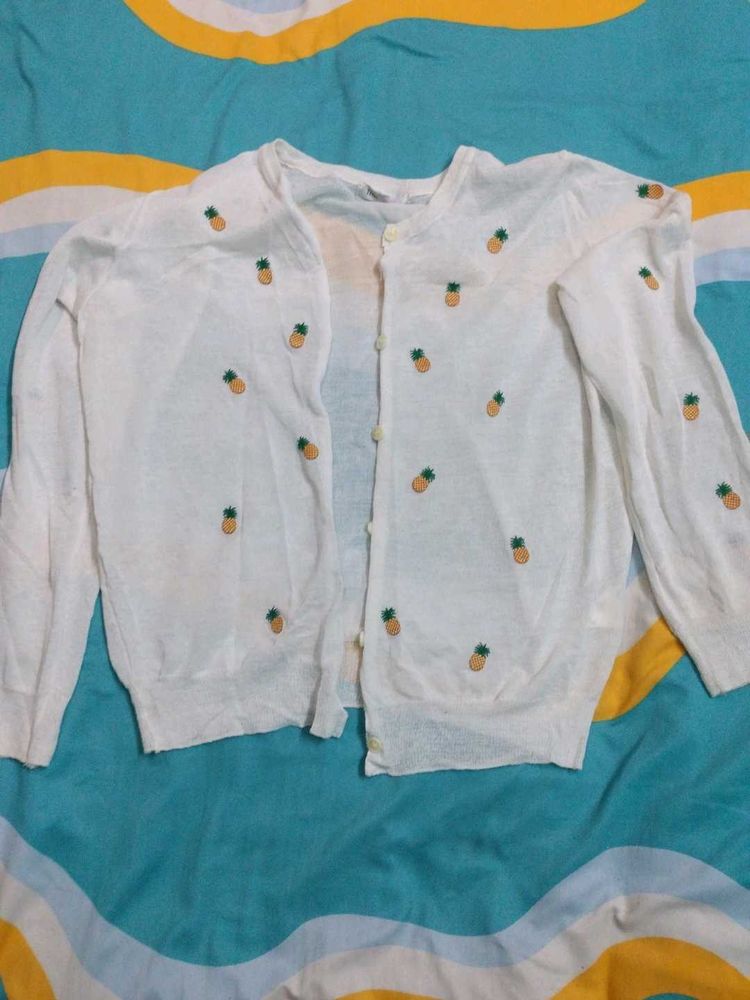 Pineapple Cardigan - Cute &amp; Comfy