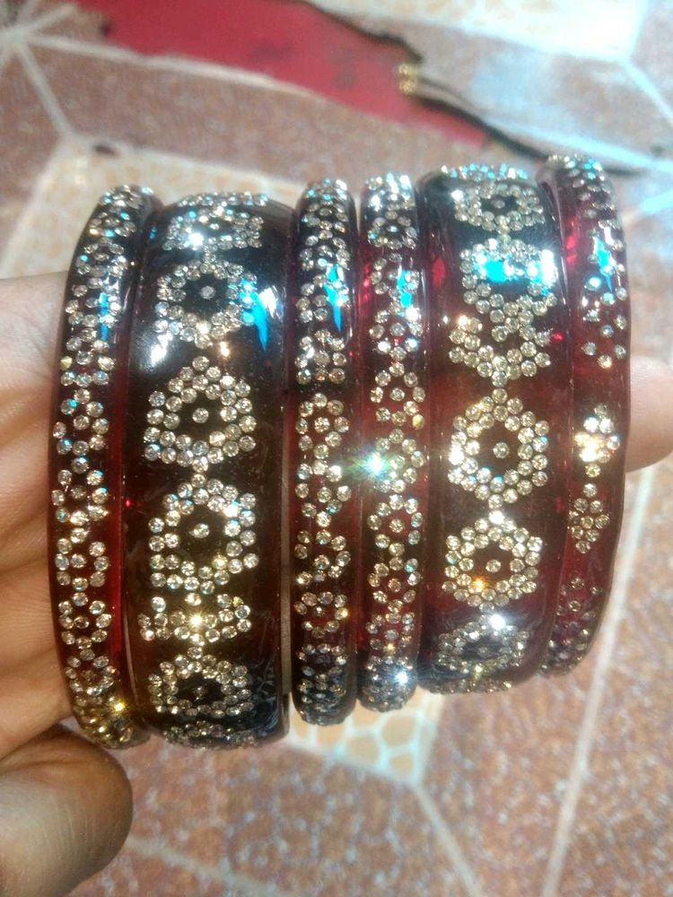 Sparkling Bangle Set