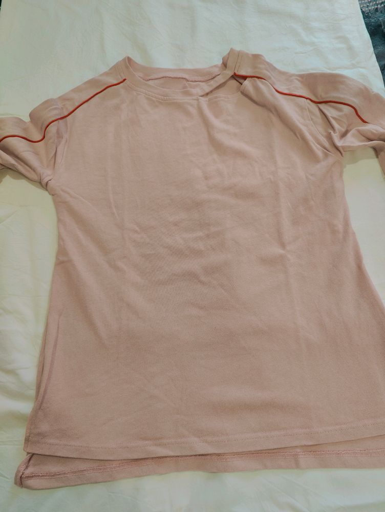 LULU AND SKY Blush Pink Top