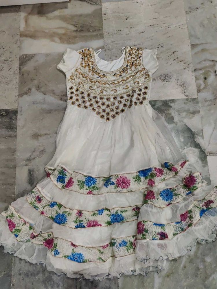 Girls&#39; White Dress