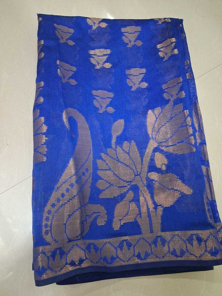 Royal Blue Colour Saree For Sale