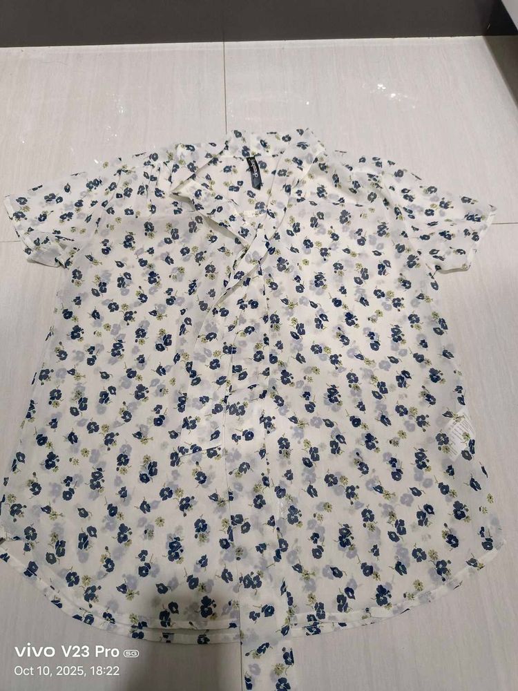 Floral Print Shirt