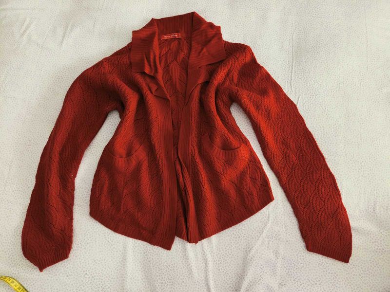 Very Smart Maroon/Red Sweater
