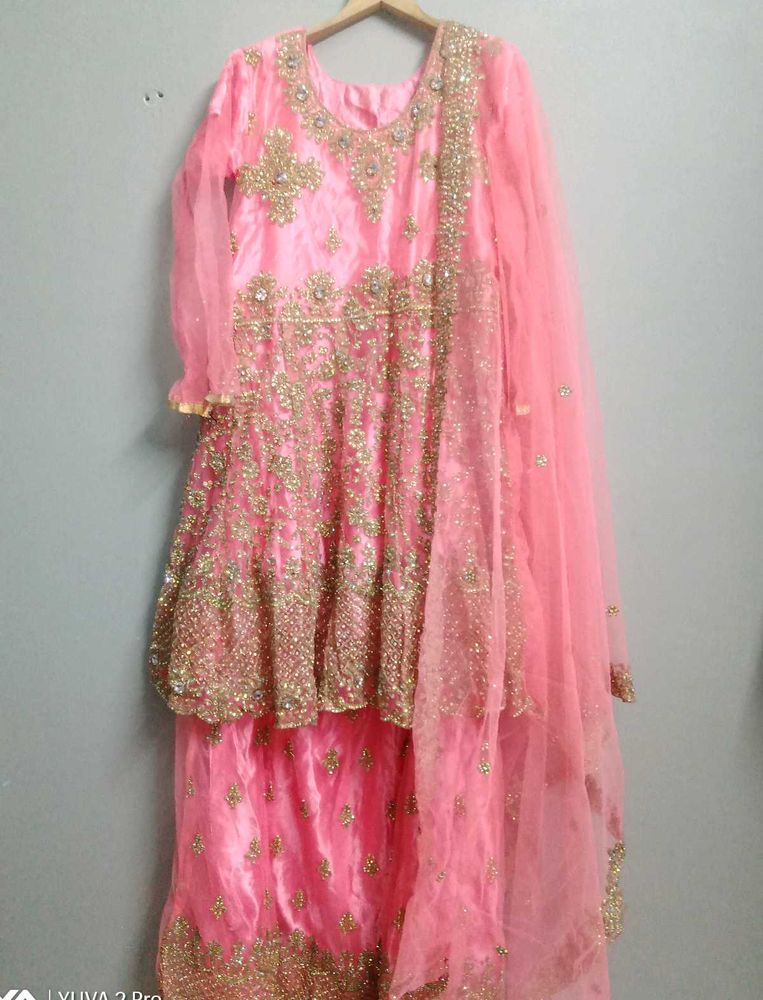 Elegant Pink Lehenga Choli