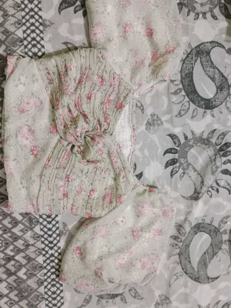 Floral Crop Top