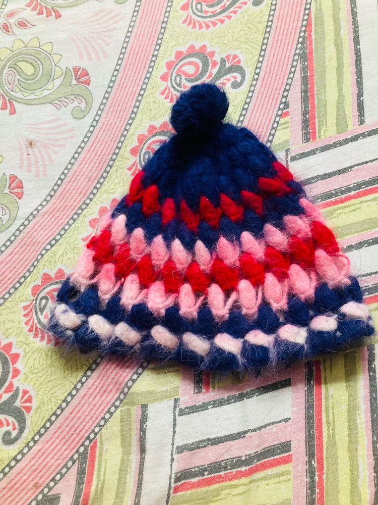 Handmade Knitted Beanie Hat