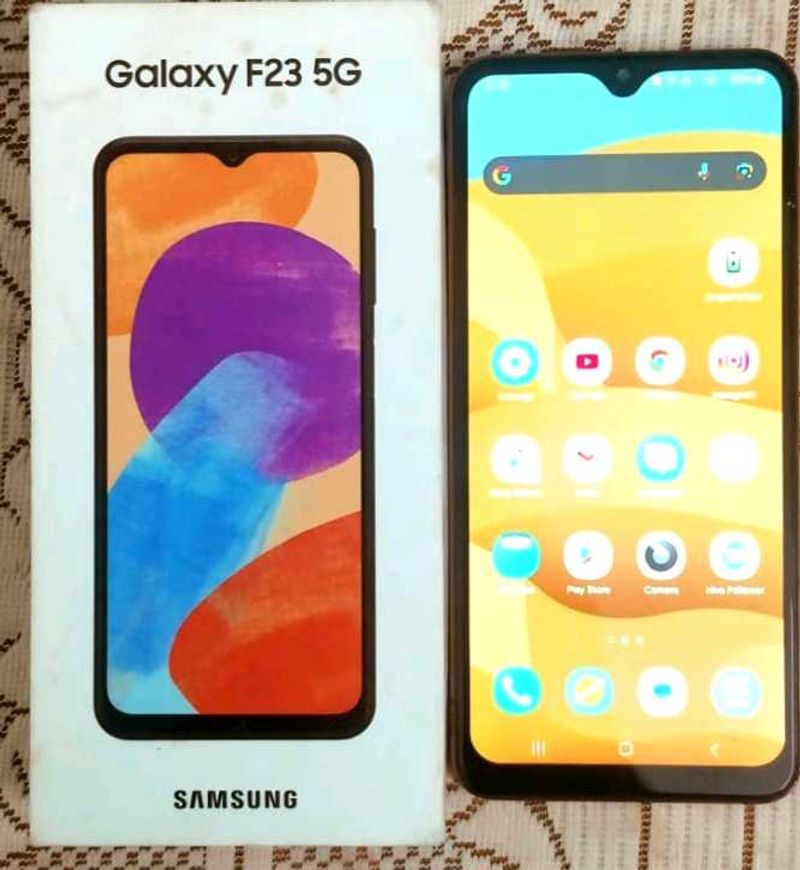 Offer Samsung galaxy F23 5G With Box Working Cond