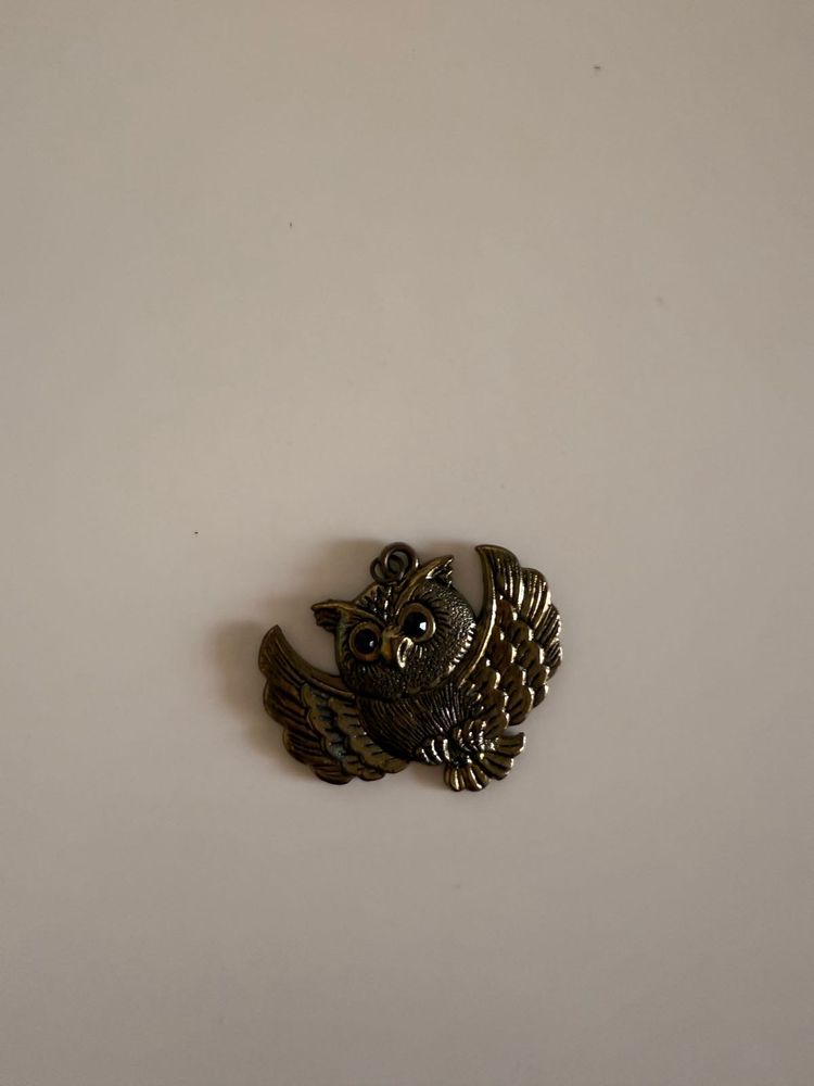 Vintage Owl Pendant