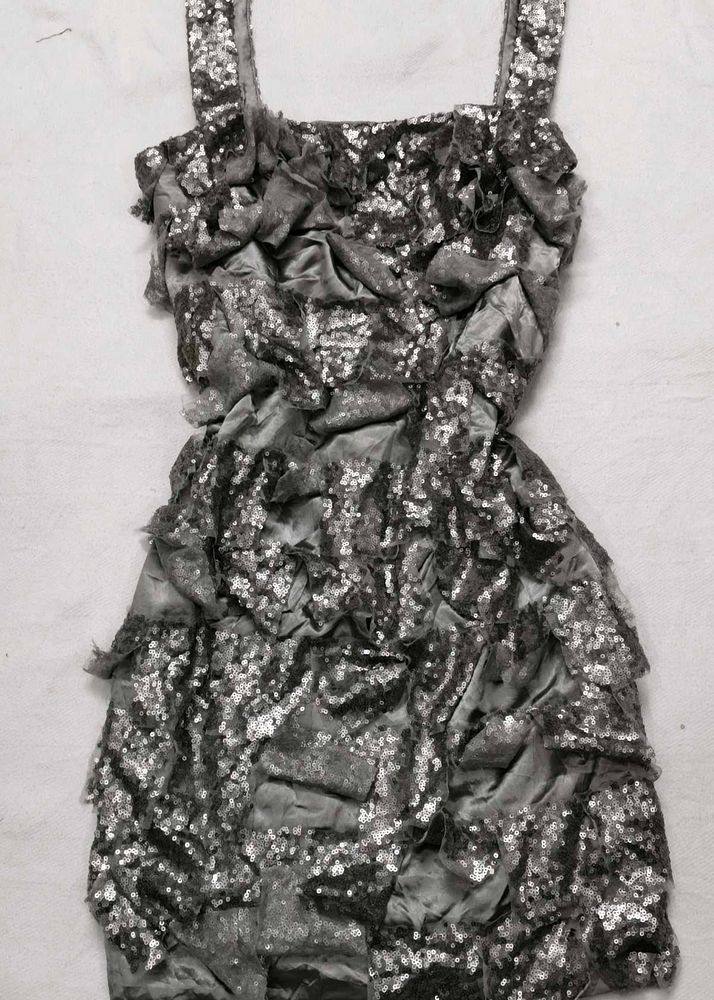 Sequin Embellished Party Dress