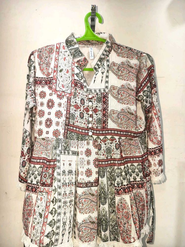 Boho Print Dress