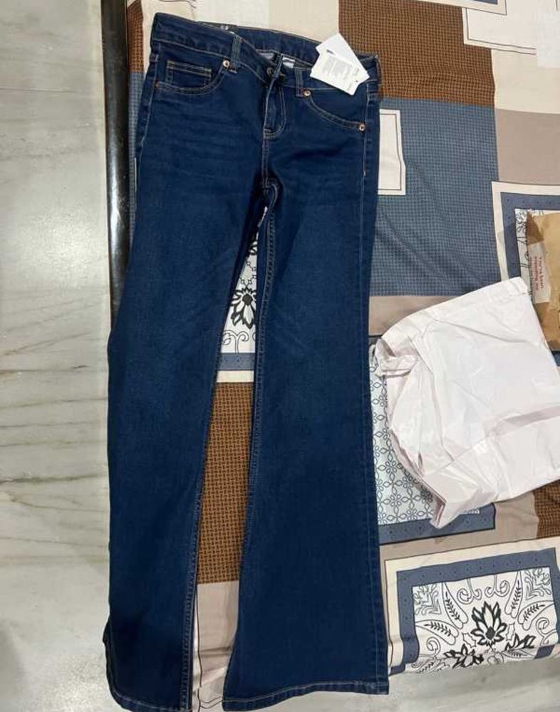 Mini Flared Jeans