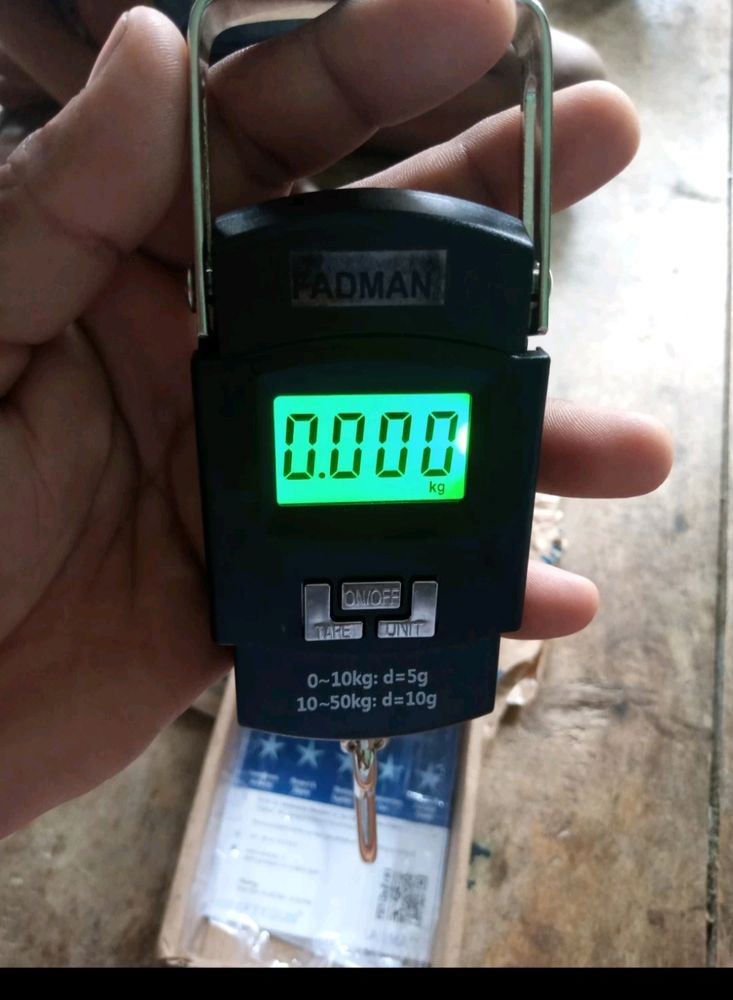 FADMAN 50 kg Hook Type Digital Led