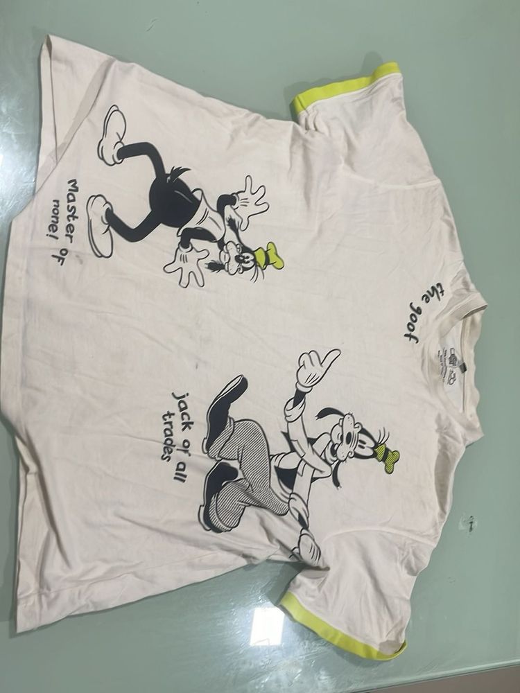 Goofy Graphic Print Tee