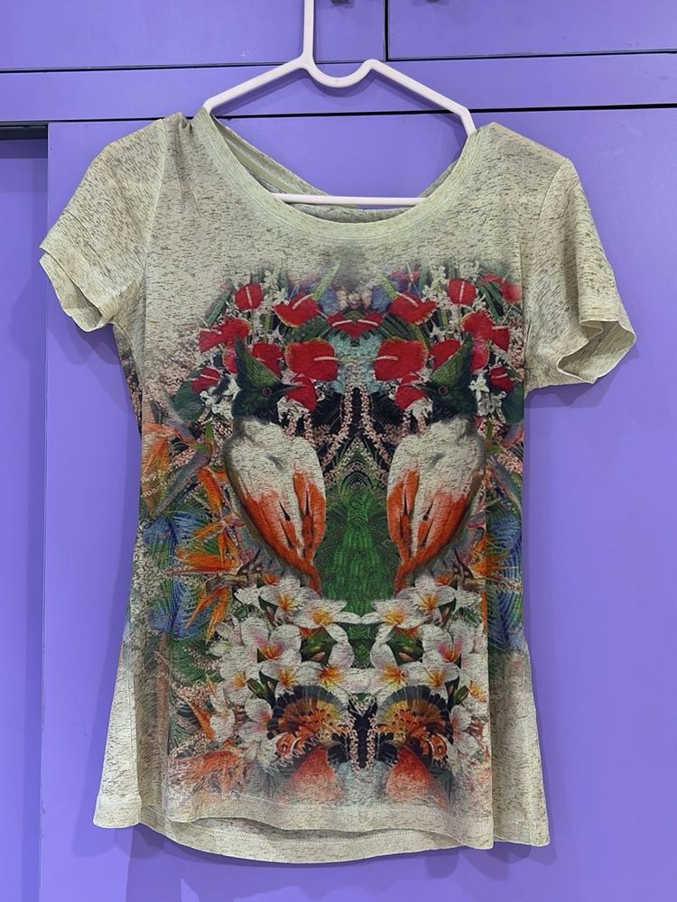 Floral Print T-Shirt