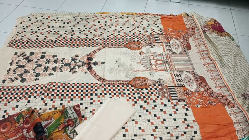 Lawn Dress Material