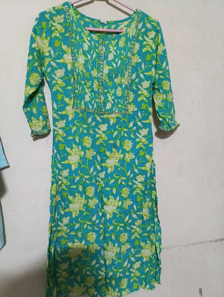 Floral Print Kurti