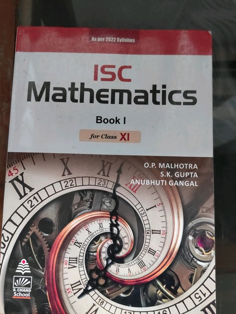 ISC Maths Book I
