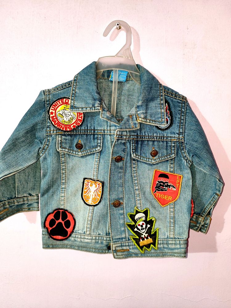Lilliput Denim Jacket For Baby Girl