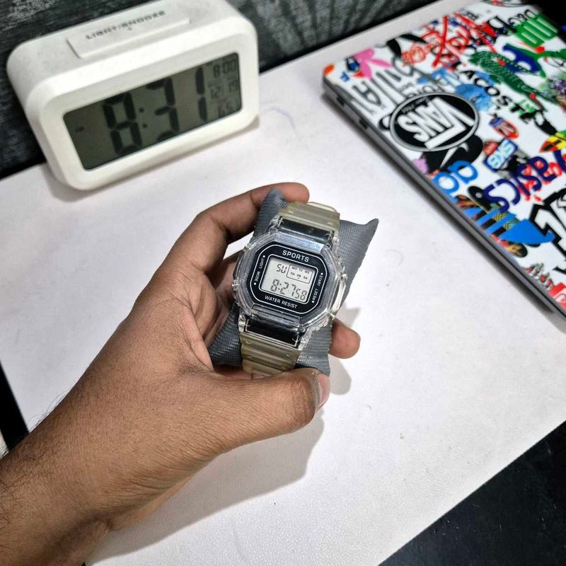 Clear Digital Sports Watch.