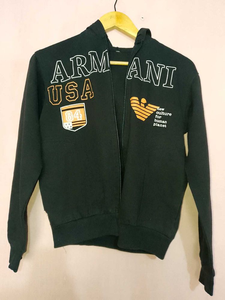 Armani USA Black Hoodie for women