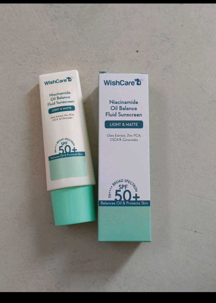 Wishcare New Seal Pack Sunscreen Spf 50++ No Coin