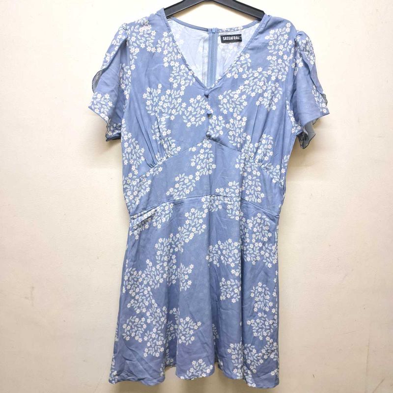 Floral Print Mini Dress