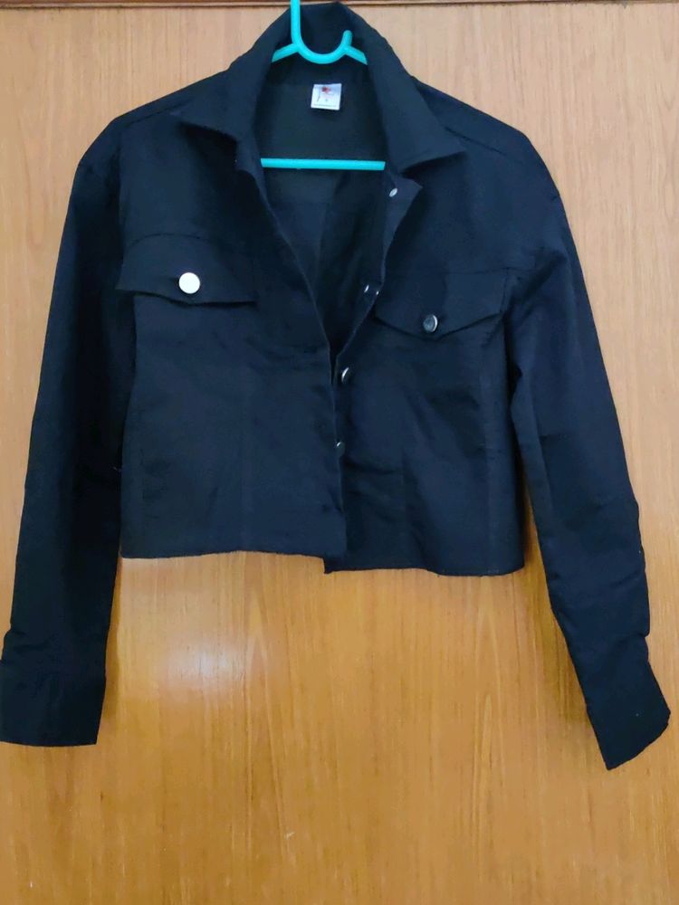 Black Short Jacket (Demin)