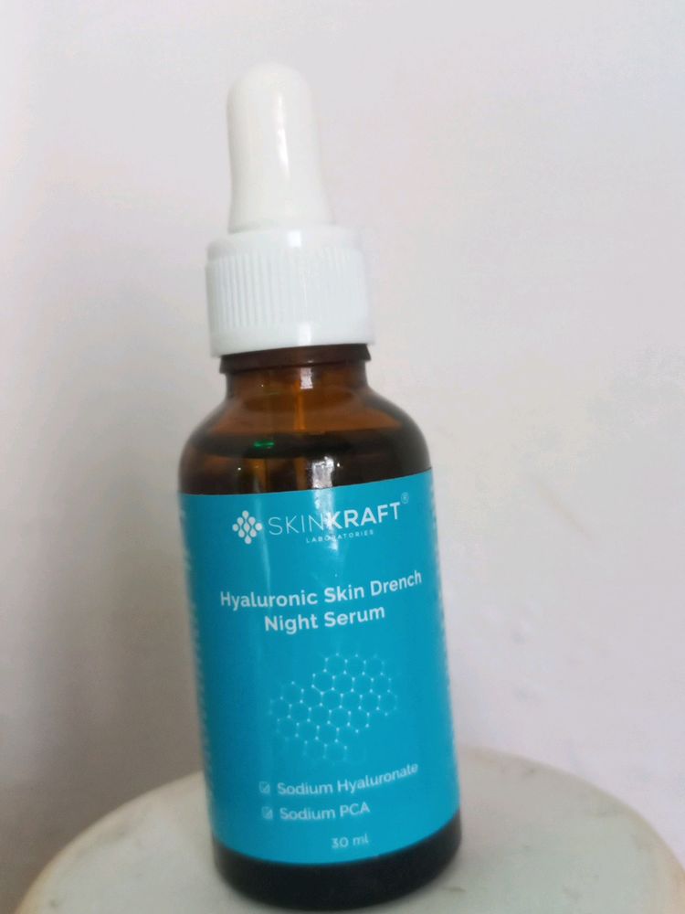Hyaluronic Skin Drench Night Serum
