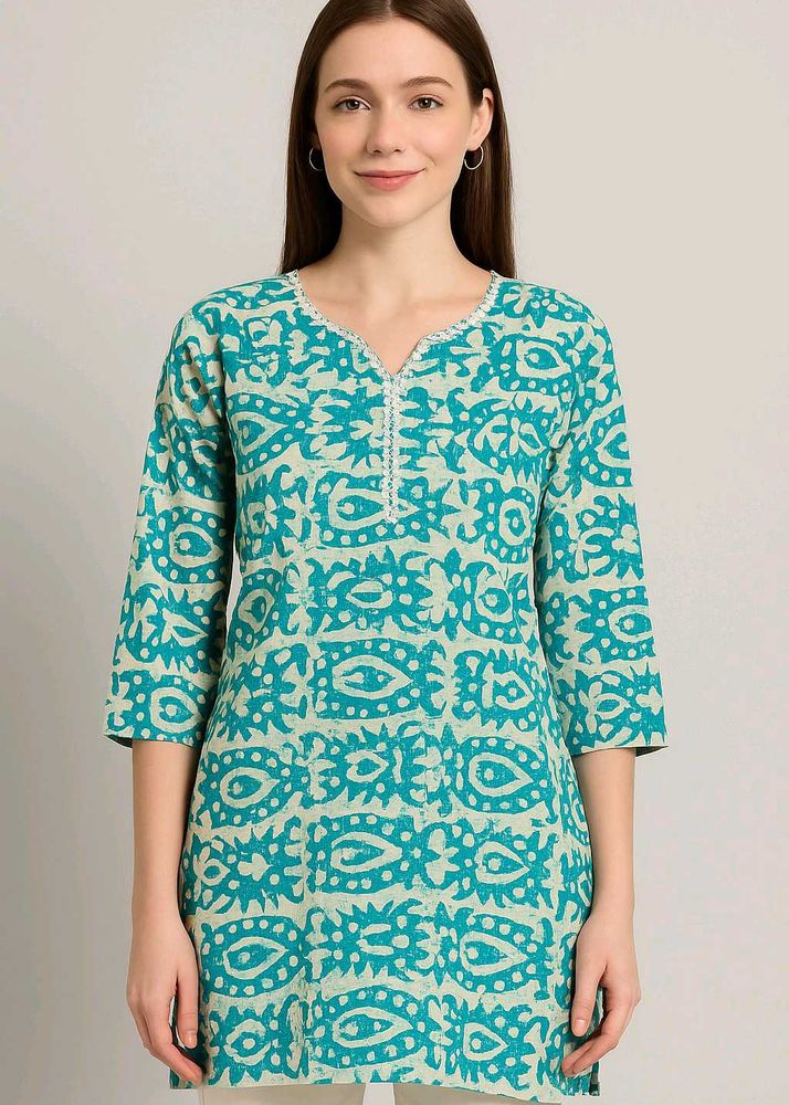 Boho Print Tunic Top combo 2